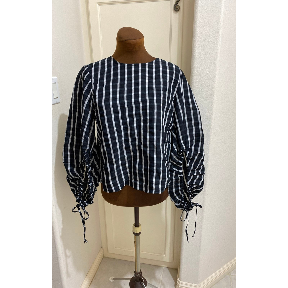 H&M Lyocell-blend Blouse Size 6